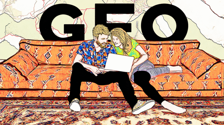 couple researching a brand