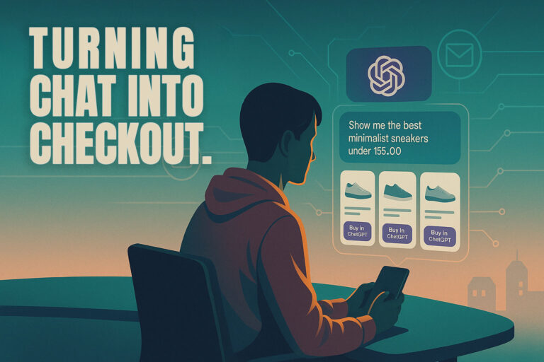 chat into checkout